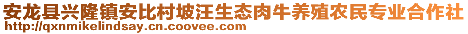 安龍縣興隆鎮(zhèn)安比村坡汪生態(tài)肉牛養(yǎng)殖農(nóng)民專業(yè)合作社