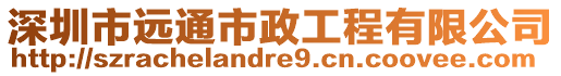 深圳市遠(yuǎn)通市政工程有限公司