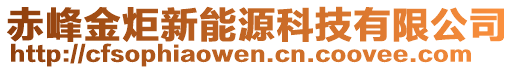 赤峰金炬新能源科技有限公司