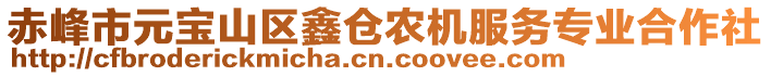 赤峰市元寶山區(qū)鑫倉農(nóng)機服務(wù)專業(yè)合作社