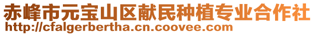 赤峰市元寶山區(qū)獻(xiàn)民種植專業(yè)合作社