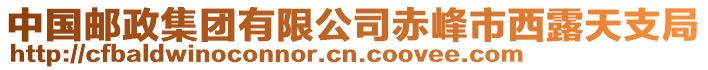 中國(guó)郵政集團(tuán)有限公司赤峰市西露天支局