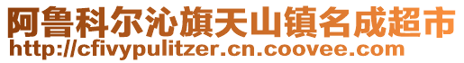 阿魯科爾沁旗天山鎮(zhèn)名成超市