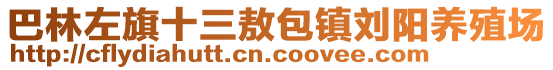 巴林左旗十三敖包鎮(zhèn)劉陽(yáng)養(yǎng)殖場(chǎng)