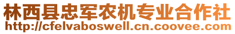 林西縣忠軍農(nóng)機專業(yè)合作社