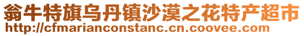 翁牛特旗烏丹鎮(zhèn)沙漠之花特產(chǎn)超市