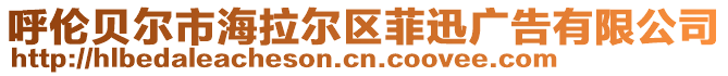 呼倫貝爾市海拉爾區(qū)菲迅廣告有限公司