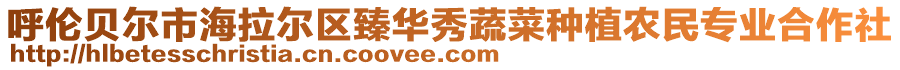 呼倫貝爾市海拉爾區(qū)臻華秀蔬菜種植農(nóng)民專業(yè)合作社