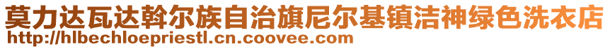 莫力達(dá)瓦達(dá)斡爾族自治旗尼爾基鎮(zhèn)潔神綠色洗衣店