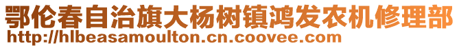 鄂倫春自治旗大楊樹(shù)鎮(zhèn)鴻發(fā)農(nóng)機(jī)修理部