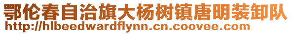 鄂倫春自治旗大楊樹鎮唐明裝卸隊