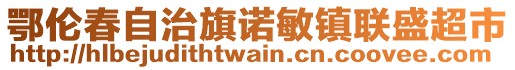 鄂倫春自治旗諾敏鎮(zhèn)聯(lián)盛超市