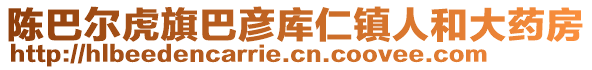 陳巴爾虎旗巴彥庫仁鎮(zhèn)人和大藥房