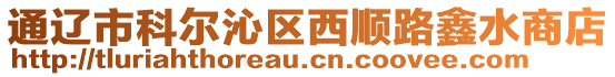 通遼市科爾沁區(qū)西順路鑫水商店