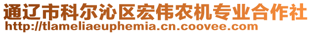 通遼市科爾沁區(qū)宏偉農(nóng)機(jī)專業(yè)合作社