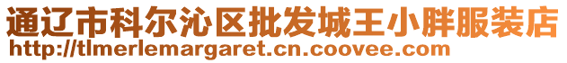 通遼市科爾沁區(qū)批發(fā)城王小胖服裝店