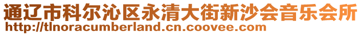 通遼市科爾沁區(qū)永清大街新沙會音樂會所