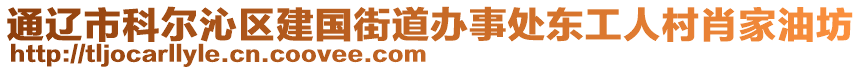 通遼市科爾沁區(qū)建國街道辦事處東工人村肖家油坊