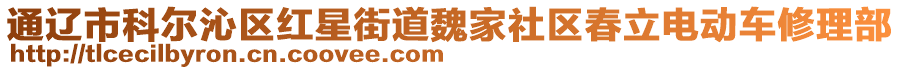 通遼市科爾沁區(qū)紅星街道魏家社區(qū)春立電動(dòng)車修理部