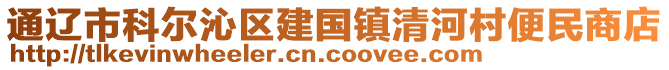 通遼市科爾沁區(qū)建國鎮(zhèn)清河村便民商店