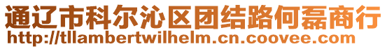 通遼市科爾沁區(qū)團結路何磊商行