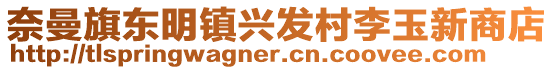 奈曼旗東明鎮興發村李玉新商店