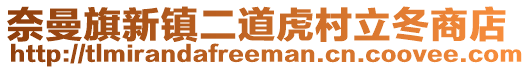 奈曼旗新鎮二道虎村立冬商店
