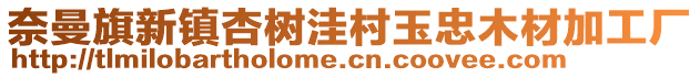 奈曼旗新鎮(zhèn)杏樹洼村玉忠木材加工廠