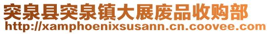 突泉縣突泉鎮(zhèn)大展廢品收購部