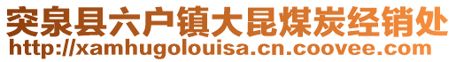 突泉縣六戶鎮(zhèn)大昆煤炭經(jīng)銷處