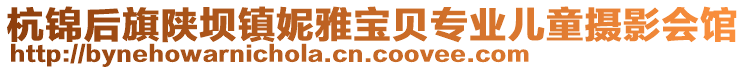 杭錦后旗陜壩鎮(zhèn)妮雅寶貝專業(yè)兒童攝影會(huì)館