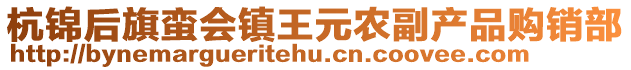 杭錦后旗蠻會鎮王元農副產品購銷部