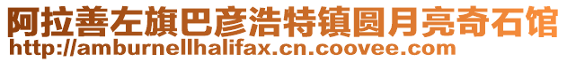 阿拉善左旗巴彥浩特鎮(zhèn)圓月亮奇石館