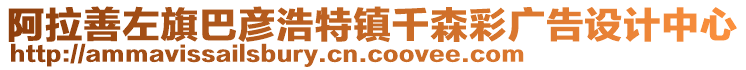 阿拉善左旗巴彥浩特鎮(zhèn)千森彩廣告設計中心