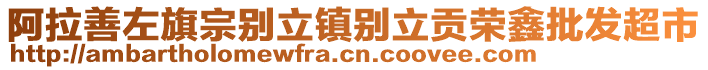 阿拉善左旗宗別立鎮(zhèn)別立貢榮鑫批發(fā)超市