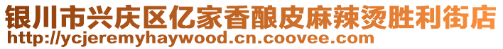 銀川市興慶區(qū)億家香釀皮麻辣燙勝利街店