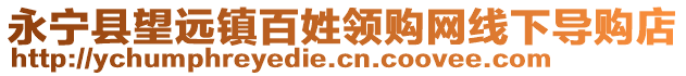 永寧縣望遠(yuǎn)鎮(zhèn)百姓領(lǐng)購(gòu)網(wǎng)線下導(dǎo)購(gòu)店