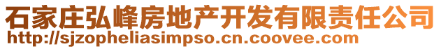 石家庄弘峰房地产开发有限责任公司