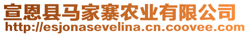 宣恩縣馬家寨農(nóng)業(yè)有限公司