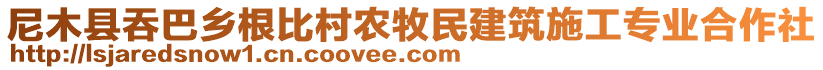 尼木縣吞巴鄉(xiāng)根比村農(nóng)牧民建筑施工專業(yè)合作社