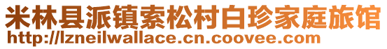 米林縣派鎮(zhèn)索松村白珍家庭旅館