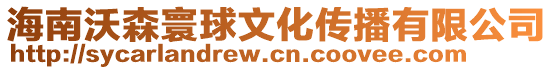 海南沃森寰球文化傳播有限公司