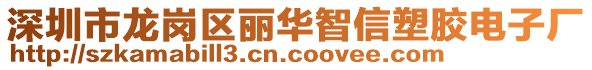 深圳市龍崗區(qū)麗華智信塑膠電子廠