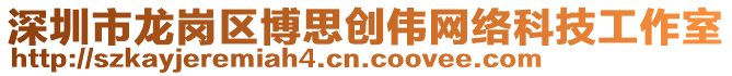 深圳市龍崗區(qū)博思創(chuàng)偉網(wǎng)絡(luò)科技工作室