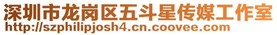深圳市龍崗區(qū)五斗星傳媒工作室
