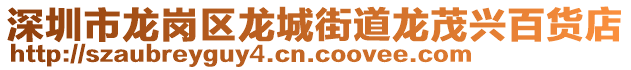 深圳市龍崗區龍城街道龍茂興百貨店