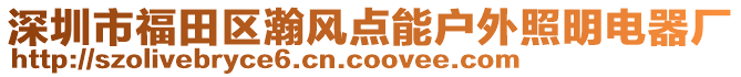 深圳市福田區瀚風點能戶外照明電器廠