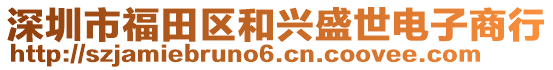 深圳市福田區(qū)和興盛世電子商行