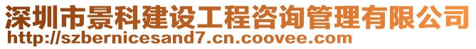 深圳市景科建設(shè)工程咨詢管理有限公司