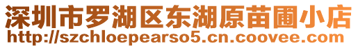 深圳市羅湖區(qū)東湖原苗圃小店